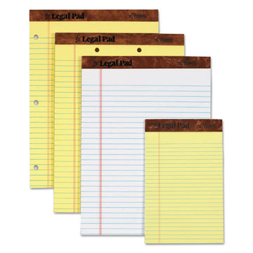 TOPS™ "the Legal Pad" Ruled Perforated Pads, Wide-legal Rule, 50 White 8.5 X 14 Sheets, Dozen freeshipping - TVN Wholesale